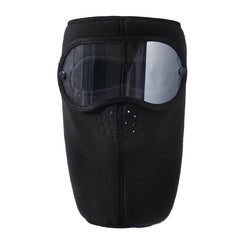 Winter Cycling Full Face Mask Dustproof Anti Fog Windproof Mask With Goggles