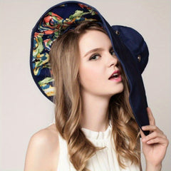 Oversized Brim Sun Hat UV Protection Bucket Hat Beach Hats