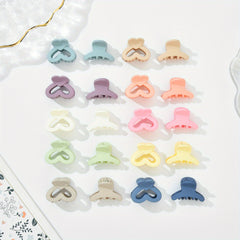 20pcs Matte Mini Hair Claw Solid Shark Claw Hair Accessories for Women