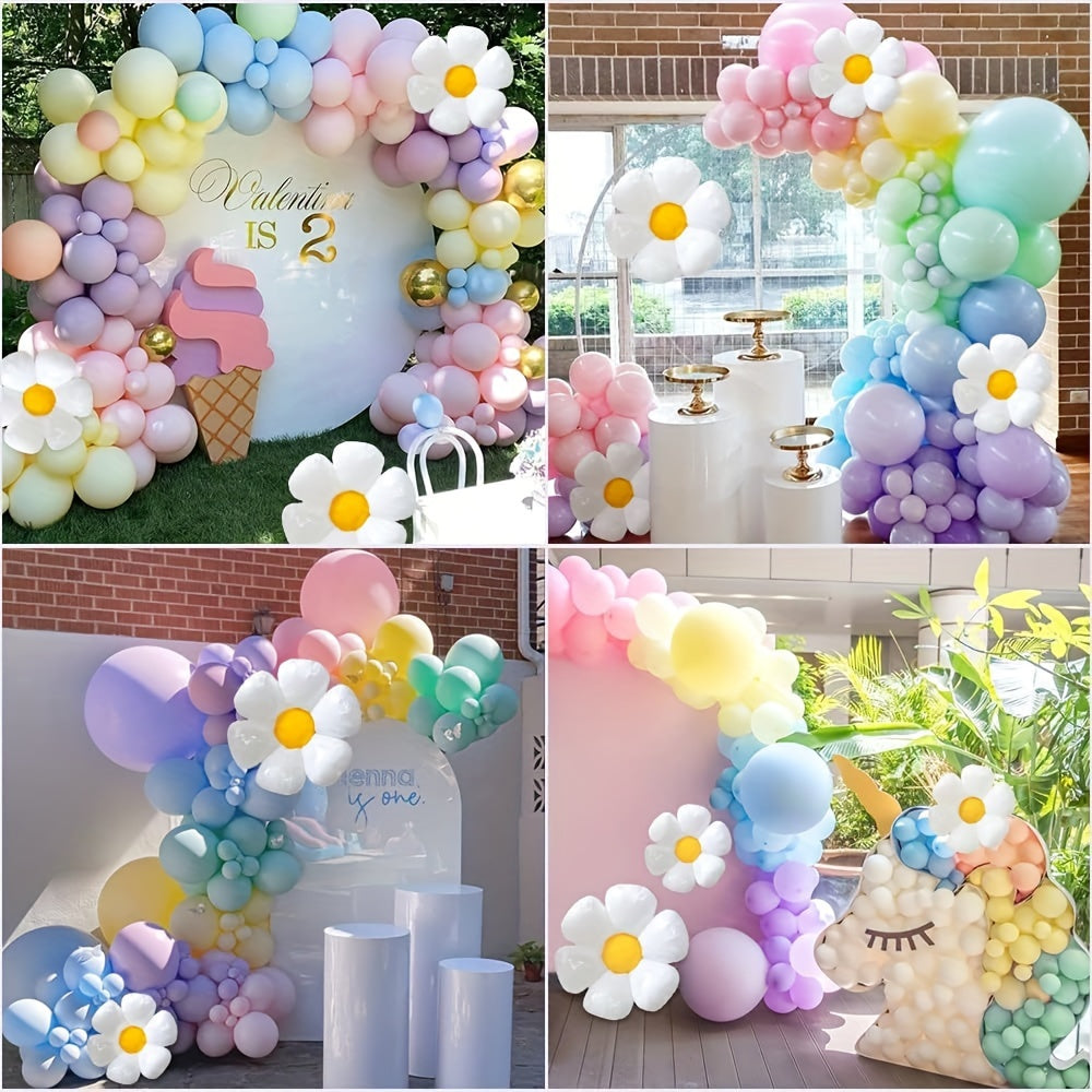 Colorful Balloons 157pcs Rainbow Balloons Garland