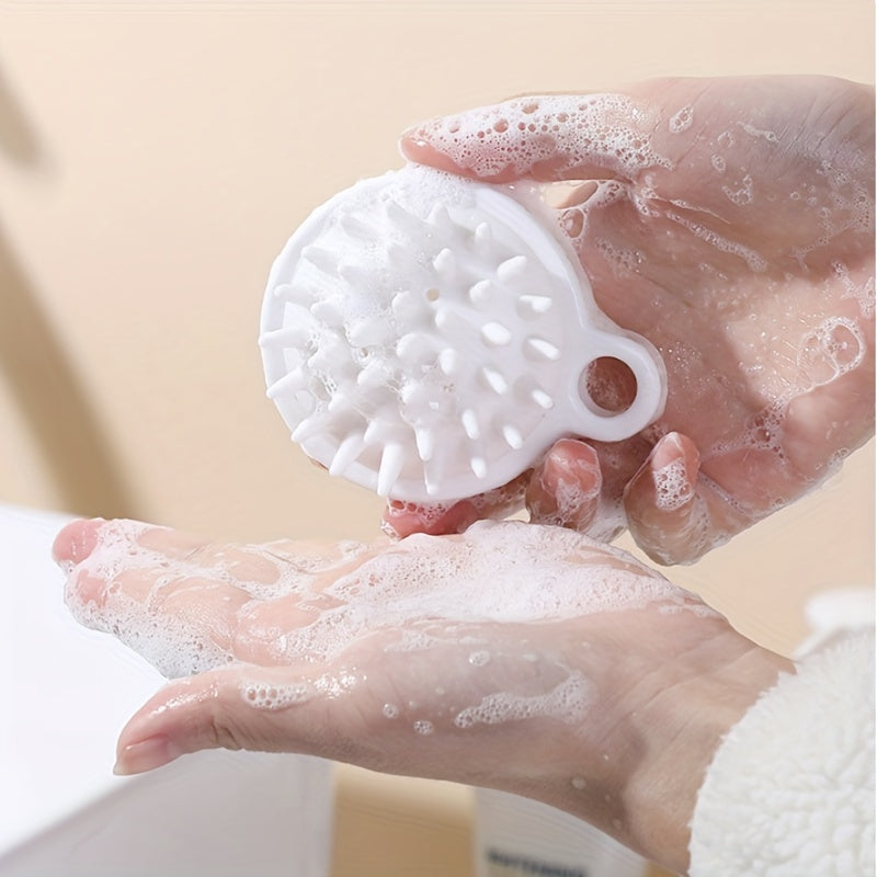Silicone Shampoo Brush Scalp Massage and Hair Cleaning Comb