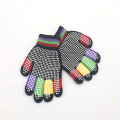 Anti slip Knitted Children's Gloves for Winter Sports