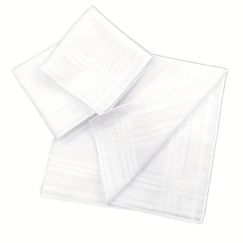 12pcs Soft Handkerchiefs 15.75in