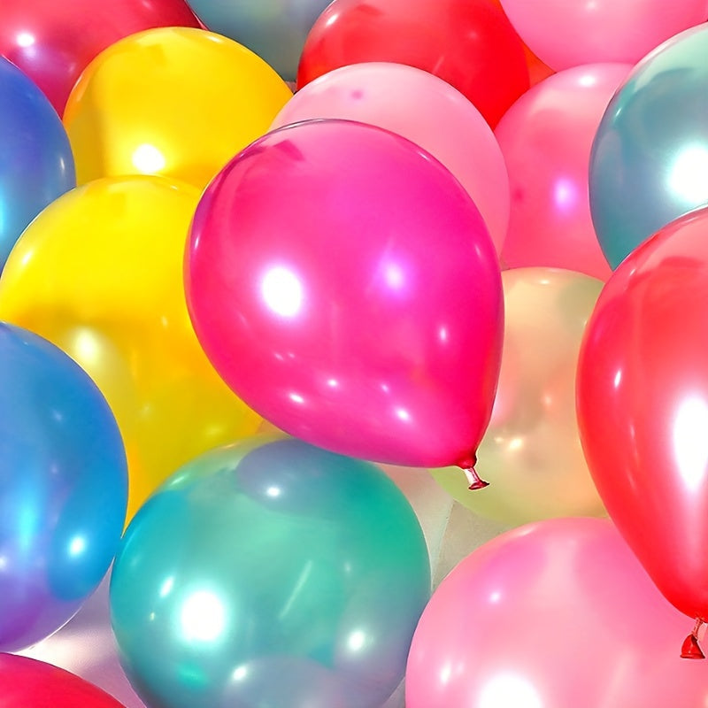 240pcs Assorted 30-48 cm Rainbow Latex Balloons for Party Decoration