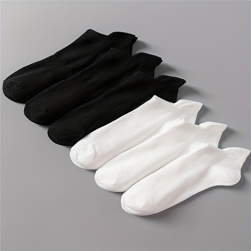 6 Pairs Lightweight Sports Ankle Socks Women's Stockings