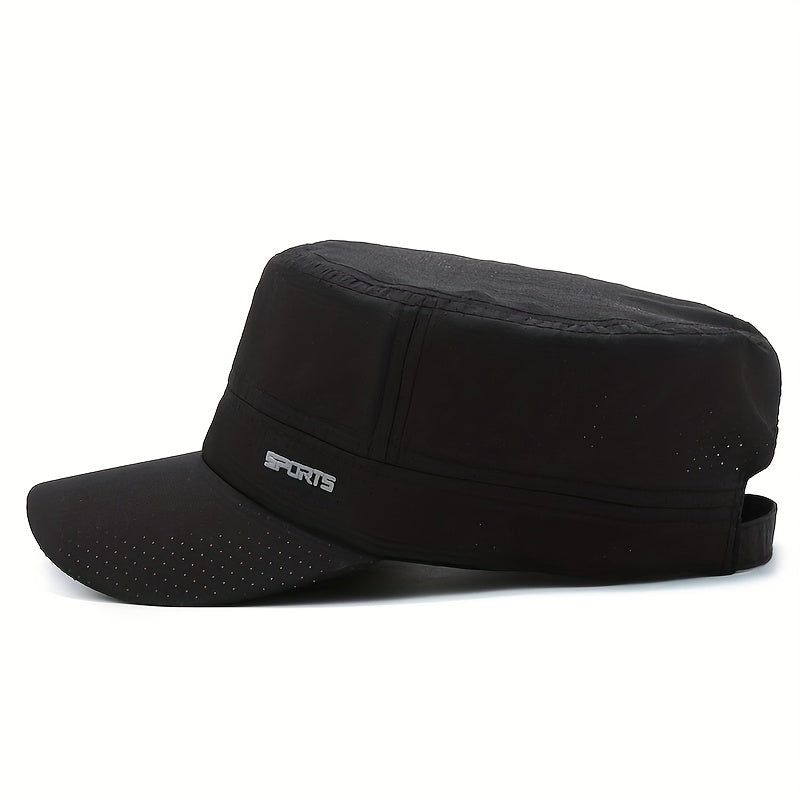 Outdoor Sun Visor Mesh Flat Hat for Men and Women