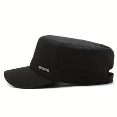 Outdoor Sun Visor Mesh Flat Hat for Men and Women