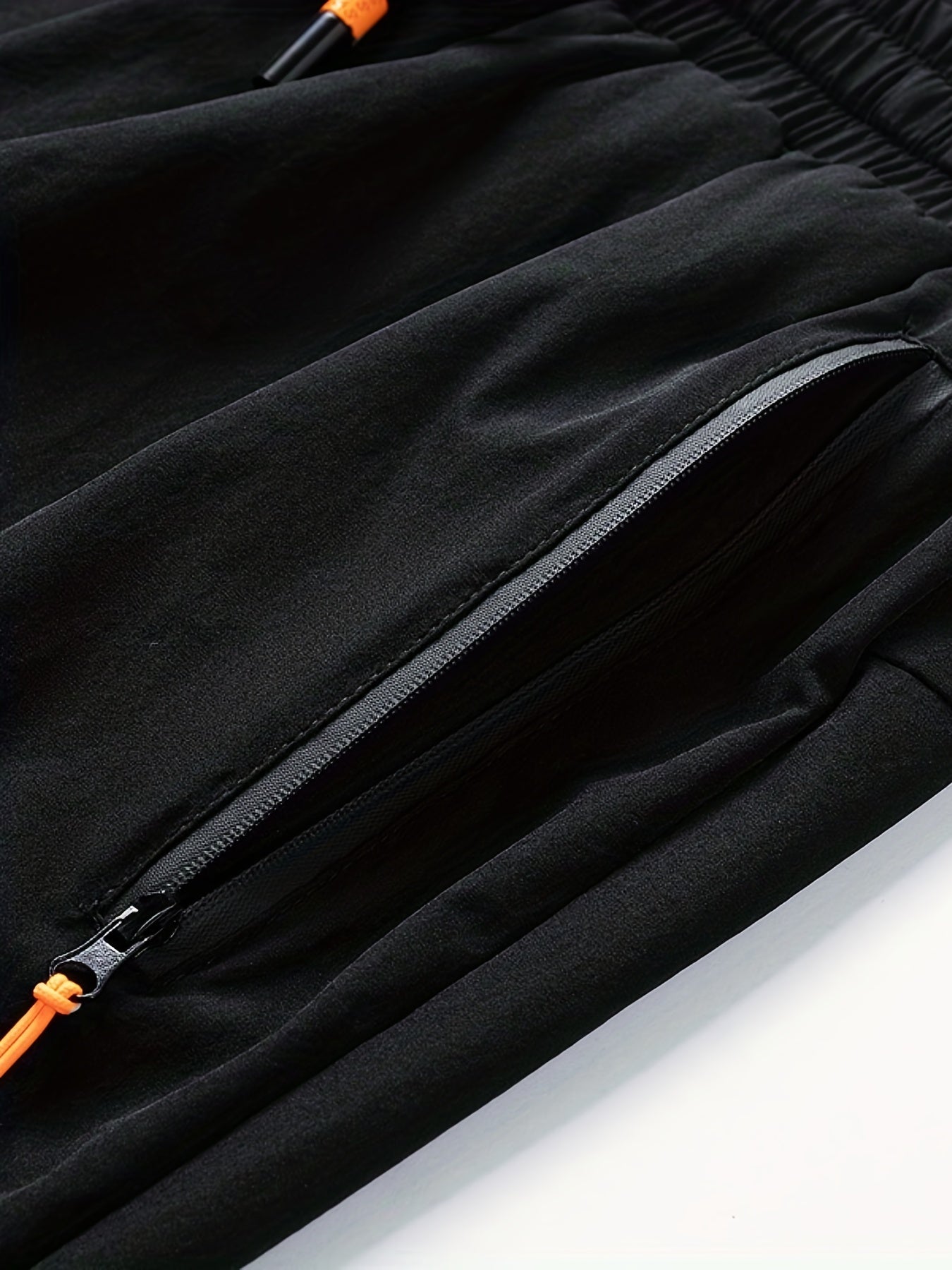 Men's Waves Print Drawstring Basketball Shorts Rapid Drying Gym Clothing