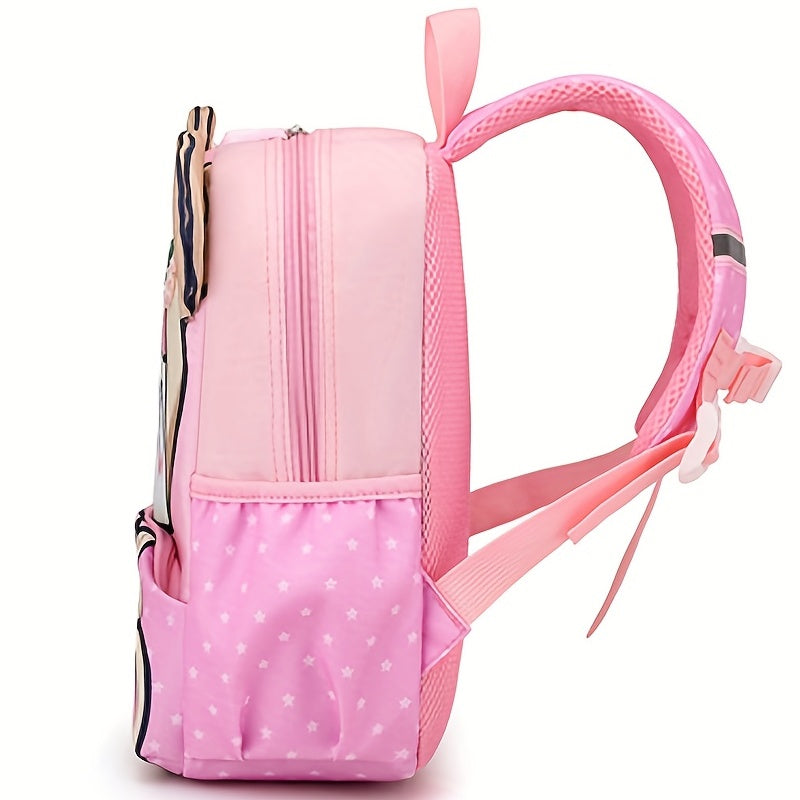 Cartoon Backpack Lightweight Schoolbag For Boys Girls Aged 3-6