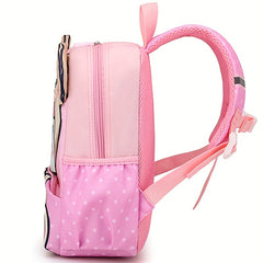 Cartoon Backpack Lightweight Schoolbag For Boys Girls Aged 3-6