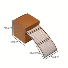 1pc Pad Pop Up Sticky Notes 250 Sheets Adhesive Self Stick Notes For Office