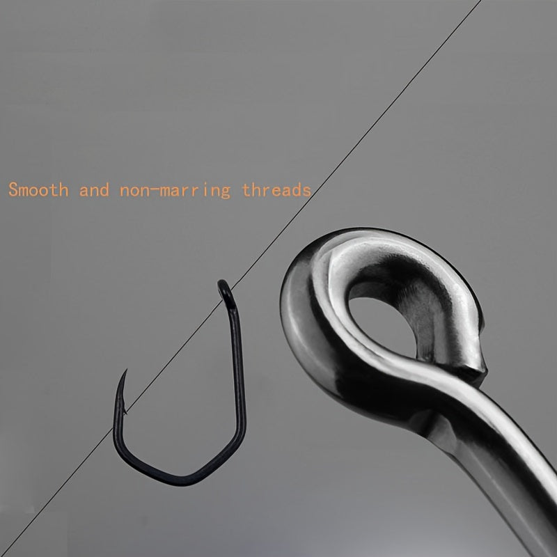 100pcs Carp Fishing Triangle Hooks High Carbon Steel Barbed Hooks