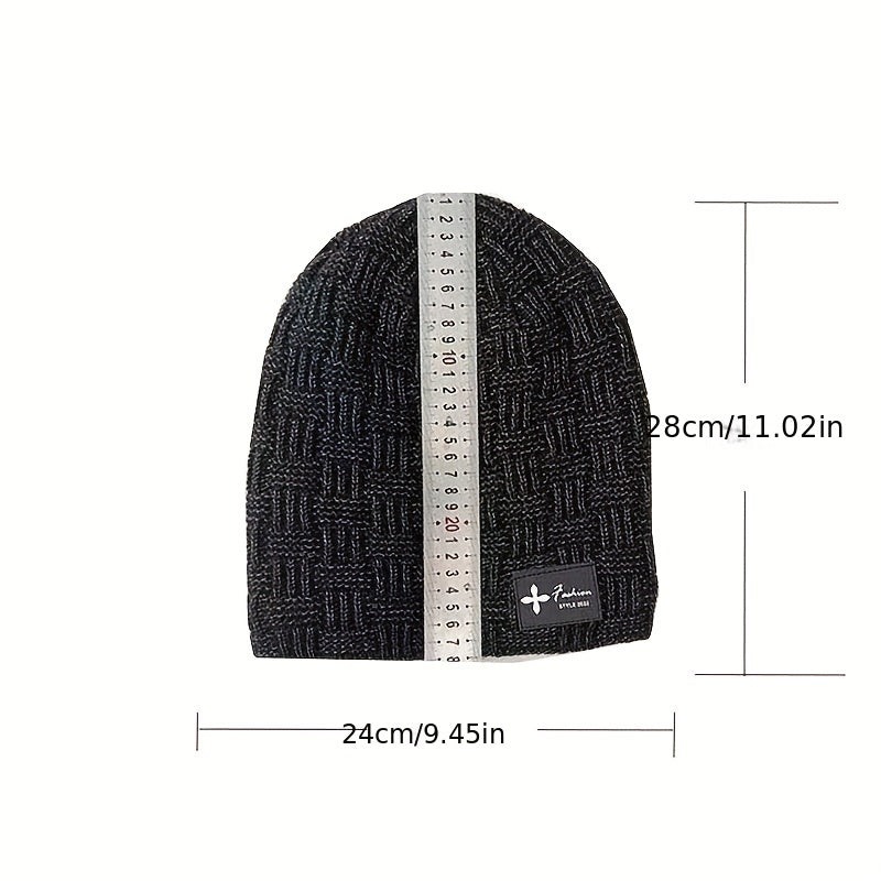 Unisex Coldproof Pile Striped Fleece Fur Hat