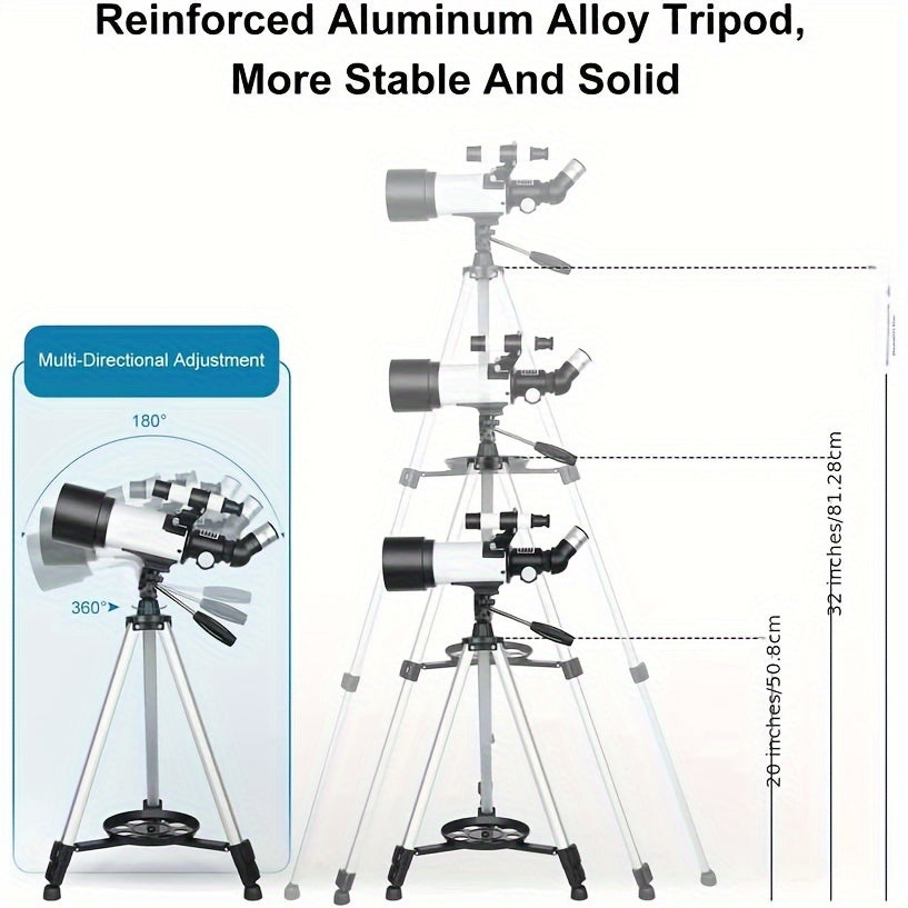 120x Astronomical Monocular Telescope for Outdoor Observation