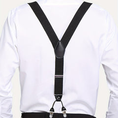 Men's Y Type Elastic Suspenders Adjustable Trousers Suspenders