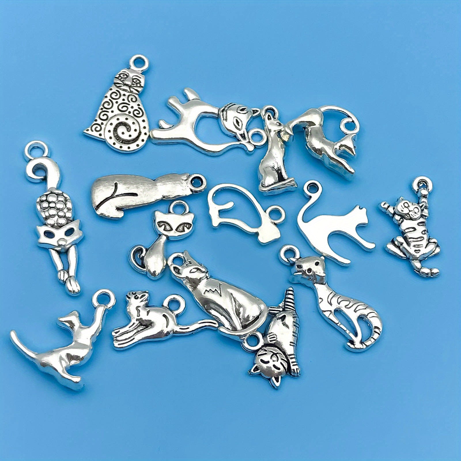 Ocean Animal Charms Pendants Set for DIY Necklace