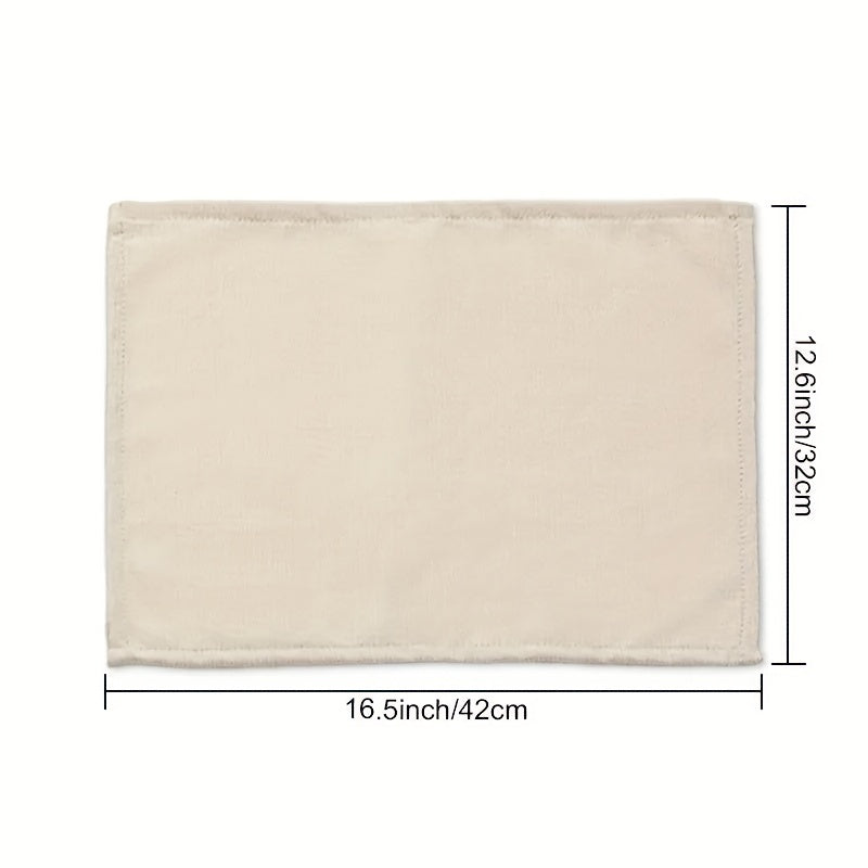 Flower Linen Placemat Vintage Spring Holiday Washable Table Mat