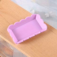 1:12 Mini Doll House Bread Tray Mini Food Toy Props
