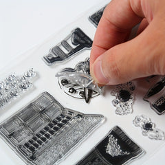 Cartoon Stamp Art Tools for Cards Journals Scrapbooks