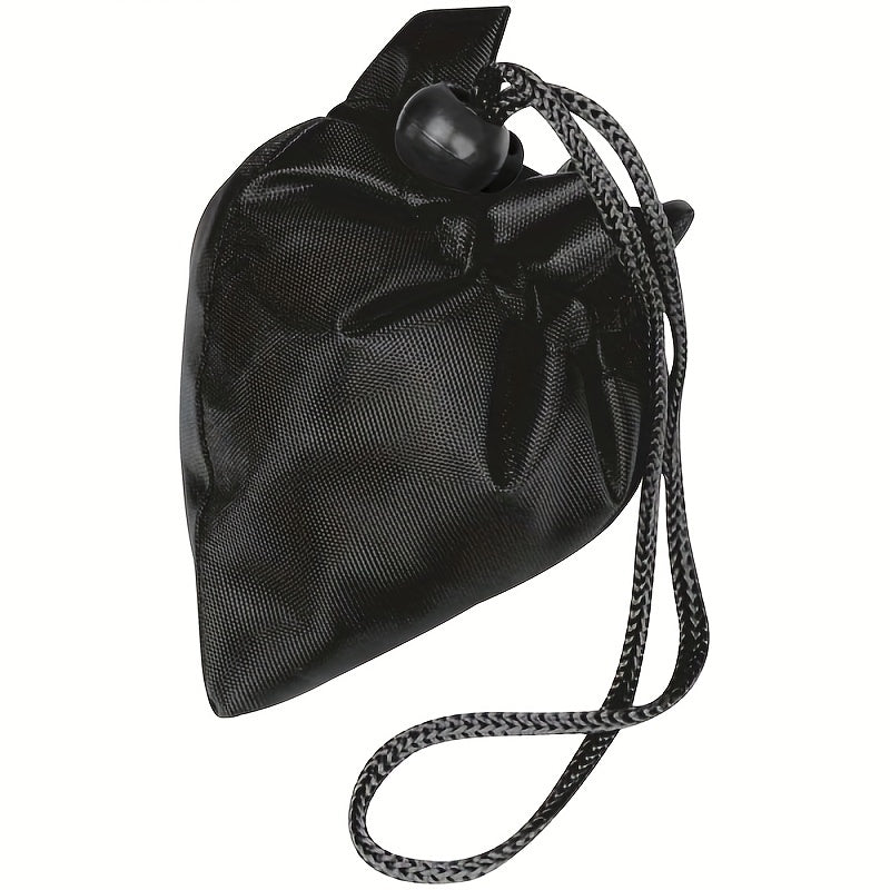 Foldable Drawstring Shopping Bag Reusable Grocery Shoulder Bag