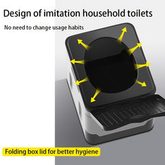 Portable Outdoor Toilet Car Toilet Foldable And Movable Toilet