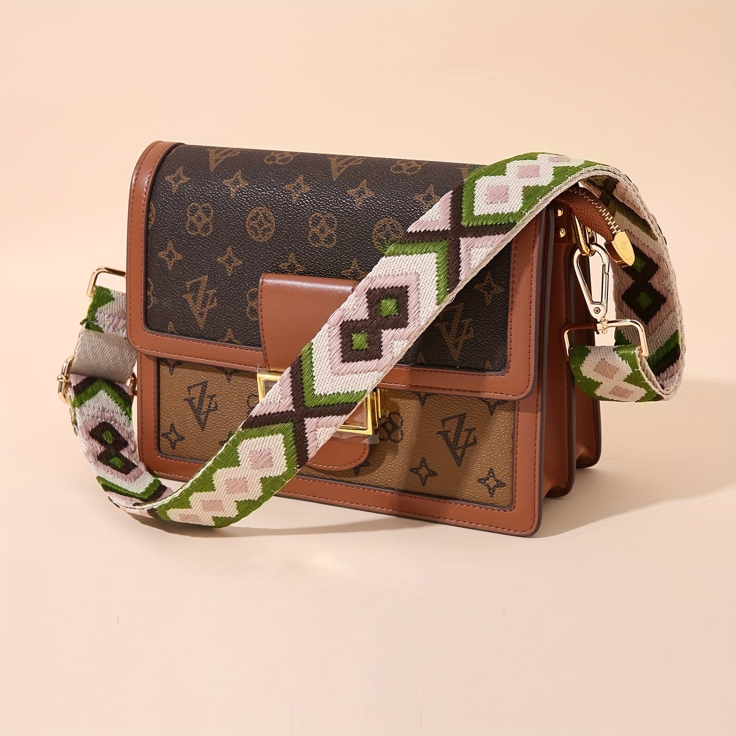 Adjustable Crossbody Strap Bohemia Style Handbag Strap