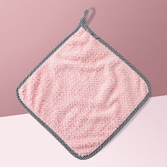 Coral Fleece Fingertip Towel Absorbent Cleaning Rag