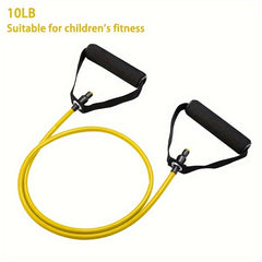 Resistance Bands with Handles for Home Workouts - Yoga Pilates Fitness