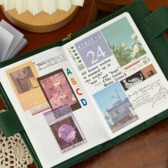 50pcs Setting Sun Decorative Stickers for Scrapbooking Labeling