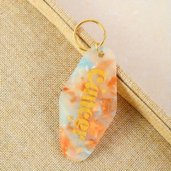 Zodiac Theme Key Tag Key Chain Bag Accessory Gift