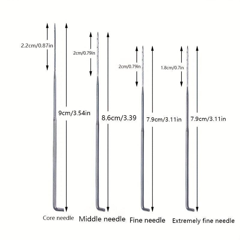 Wool Felt Needle Set DIY Tool Combination Set Various Styles and Colors