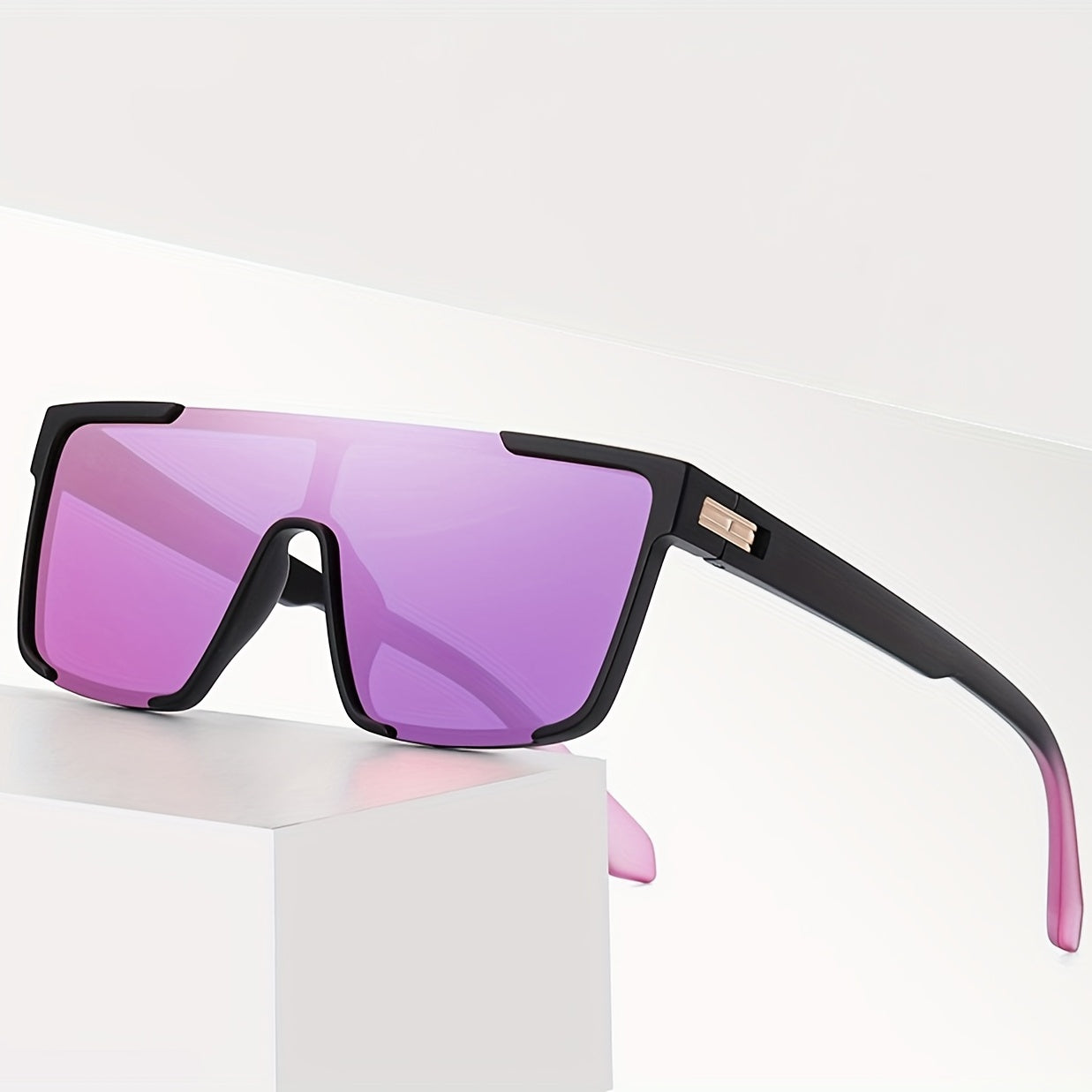Men's Large Frame Polarized Sunglasses High Definition UV400 Protection