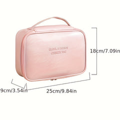 Minimalist Zipper Makeup Zipper Organizer Solid Cosmetic Bag