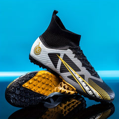 High Top Turf Football Boots for Summer Rainy Training