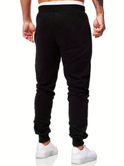 Comfortable Men's Drawstring Joggers - Sports Pants for Casual Wear