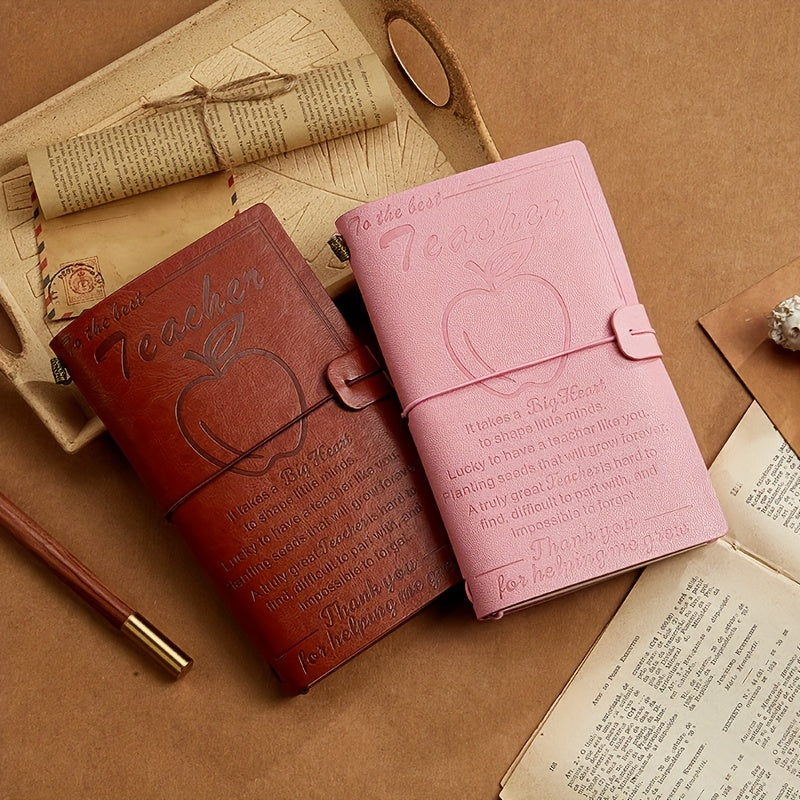 Teacher Notebook Happy Teachers Diary Book with Pocket