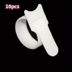 10pcs Removable Hook and Loop Zip Ties Tightening Straps