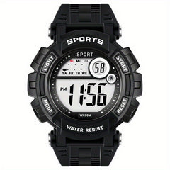 LED Night Light Kids Teen Electronic Watch