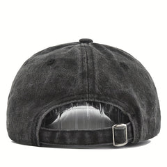 3D Embroidery Baseball Cap Denim Embroidered Sun Visor Curved Brim Hat