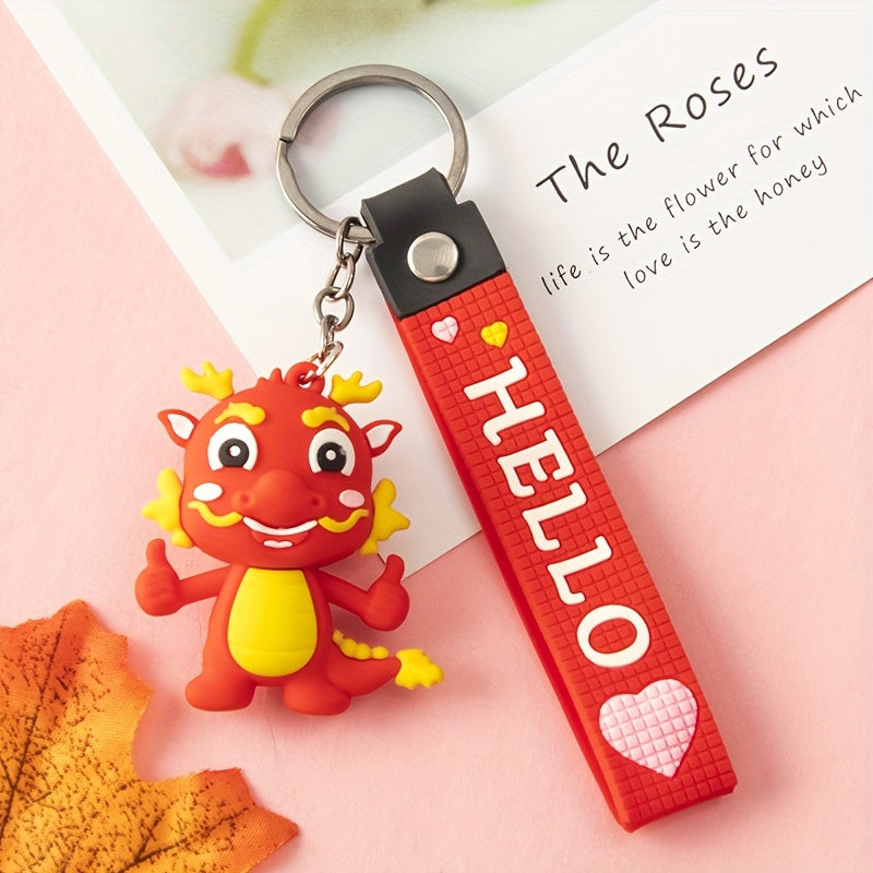 Creative Dragon Year Doll Pendant for Christmas Parties Year