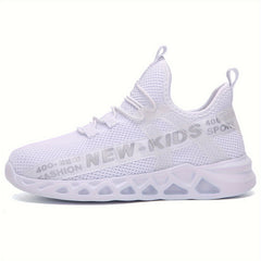 Boys Lightweight Breathable Woven Running Shoes