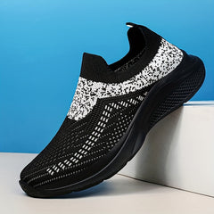 Women's Breathable Athletic Running Shoes Slip On Casual Mesh Sneakers