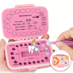 Cute Baby Hair & Tooth Keepsake Box