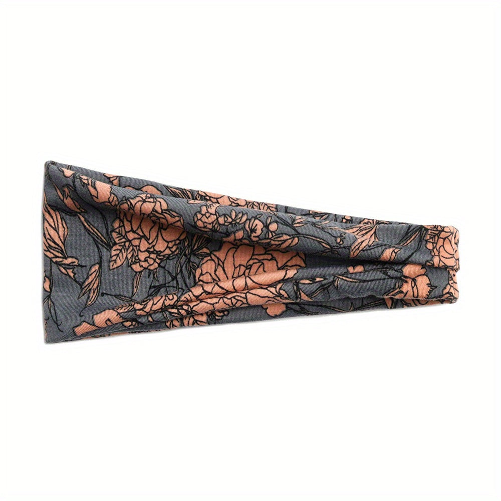 Boho Style Floral Pattern Headband for Women