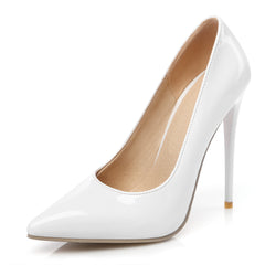 Women's Pointed Toe High Heels Slip On Stiletto Heels Court Pumps