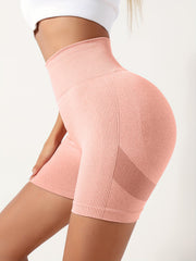Seamless Legging Shorts for Women's Fitness and Yoga