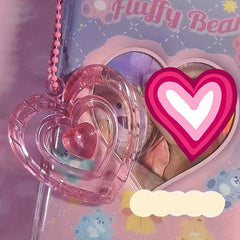 Y2k Love DIY Couple Keychain Pink Phone Pendant