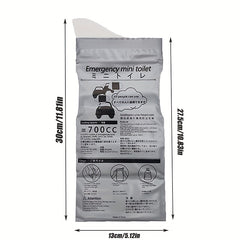 Disposable Emergency Urinal Bag 4Pcs Pack Portable Camping Traffic Jam Pee Bags