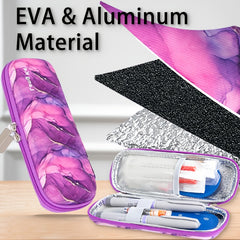 Insulin Cooler Travel Case with 2 Gel Ice Pack