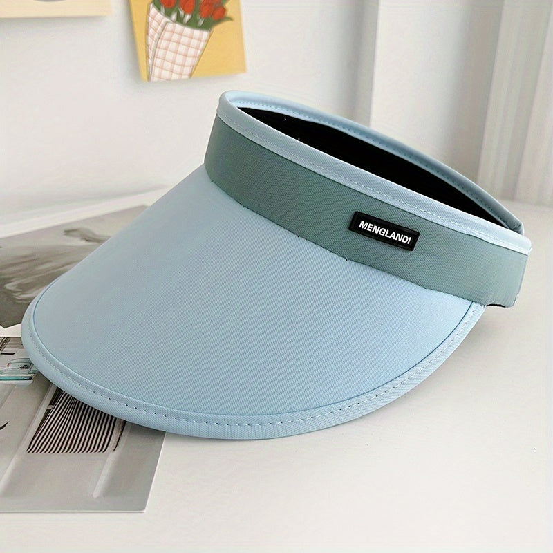 Candy Elastic Visor Hat Sunscreen Travel Beach Hats